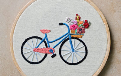 Summer Blooms on a Bicycle (001)